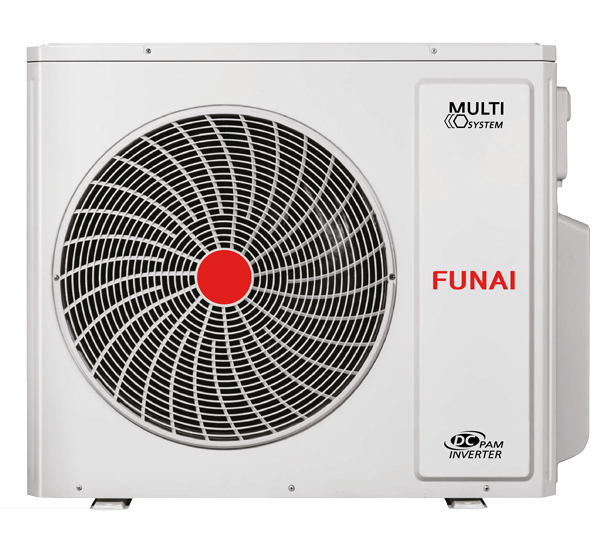 Внешний блок мульти сплит-системы на 4 комнаты Funai Kirigami Free match  RAM-I-4KG80HP.01/U от интернет-магазина ClimateON