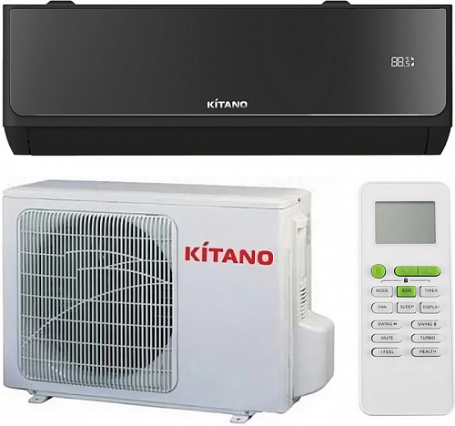 Кондиционер настенный Kitano KRD-Toha-09 (black matte) от интернет-магазина ClimateON